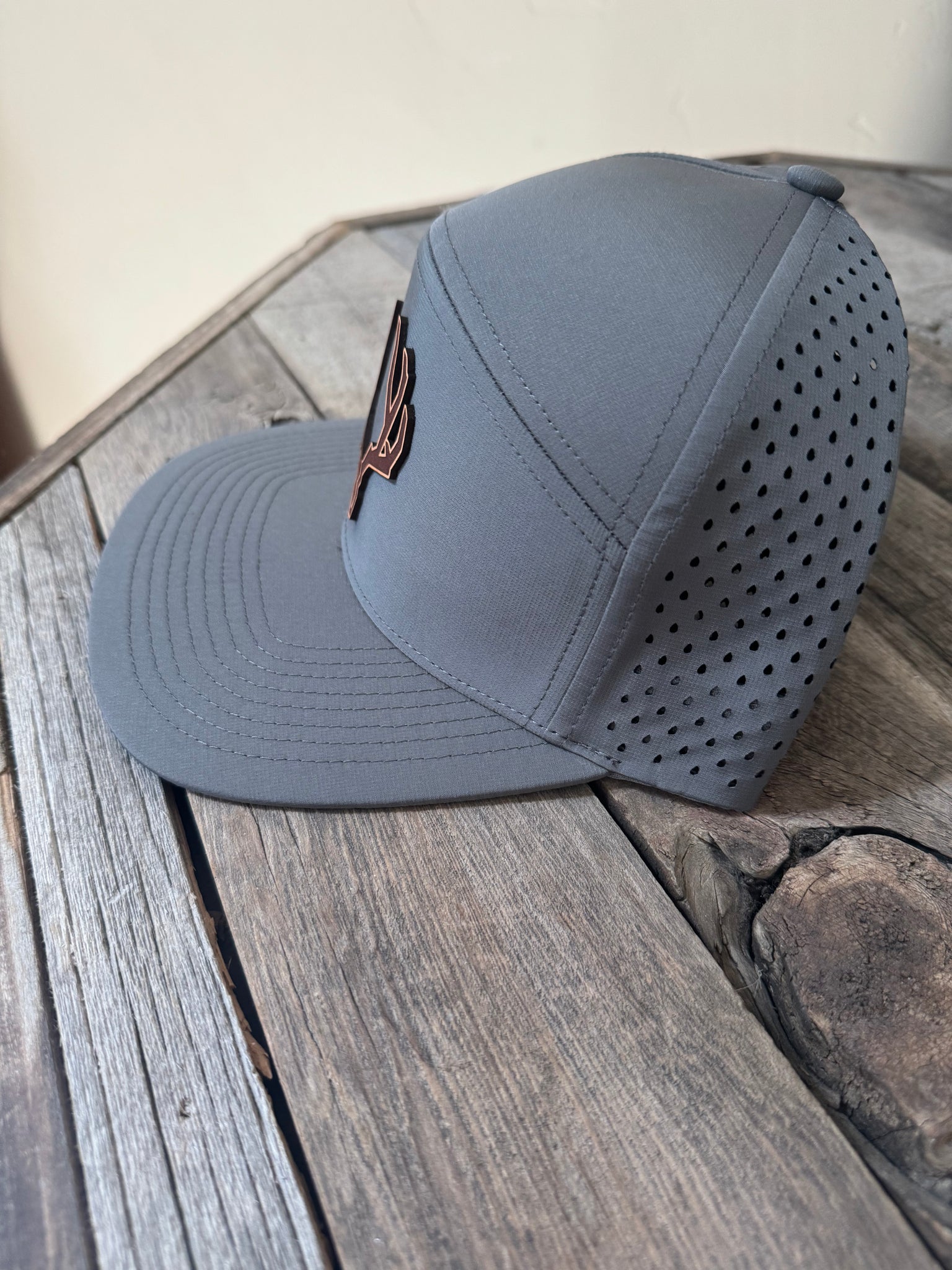 Flat Brim Rafter Muley water repellant SnapBack.